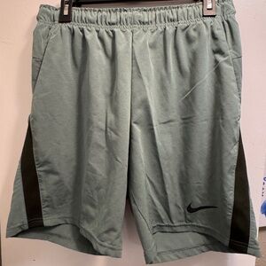 Men's Nike Flex Shorts Large Green/Black